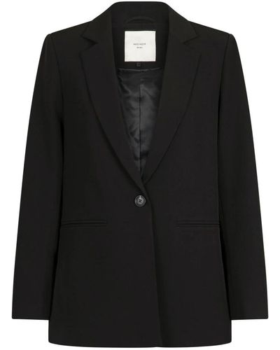 Neo Noir Avery suit blazerjacke - Schwarz