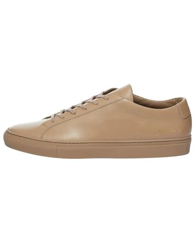 Common Projects Kaffee low top sneakers - Braun