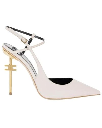 Elisabetta Franchi Shoes > heels > pumps - Blanc