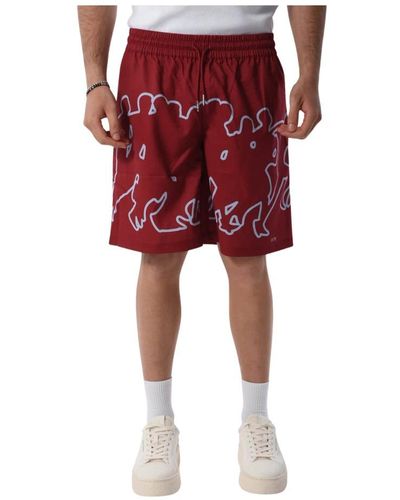 Arte' Casual Shorts - Red