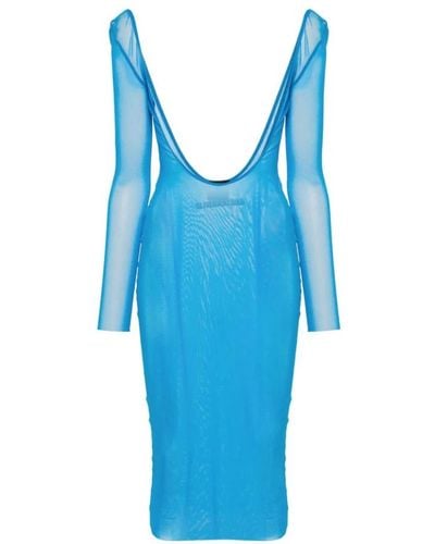 Jean Paul Gaultier Midi Dresses - Blue