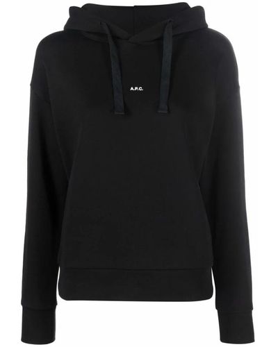 A.P.C. Christina noir hoodie - Negro