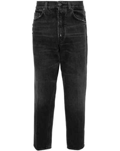 Lardini Slim-Fit Jeans - Black