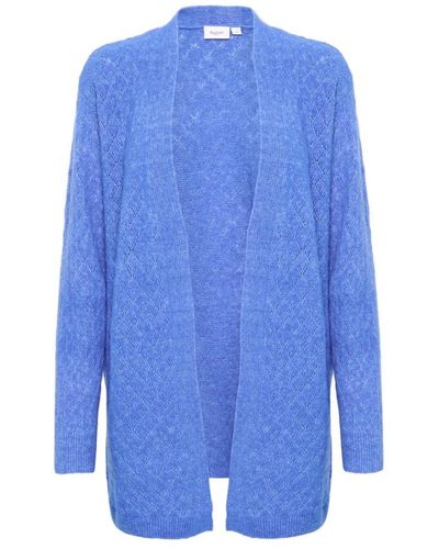 Saint Tropez Knitwear > cardigans - Bleu