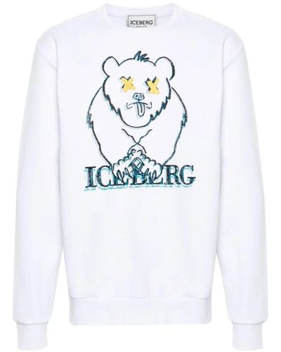 Iceberg Sweatshirts - White