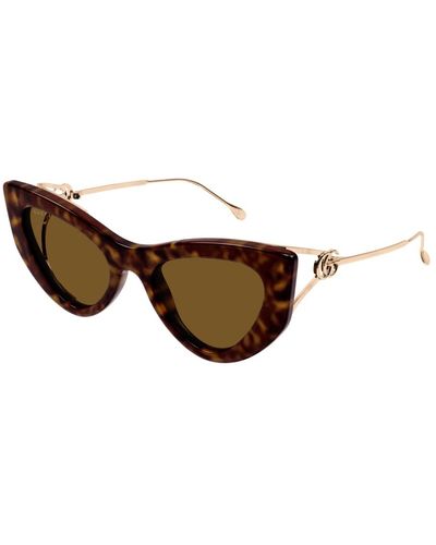 Gucci Gg1565s 002 sunglasses,gg1565s 003 sunglasses,schwarze sonnenbrille mit zubehör,gg1565s 004 sunglasses - Braun