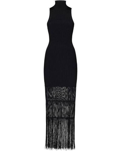 Khaite Knitted Dresses - Black