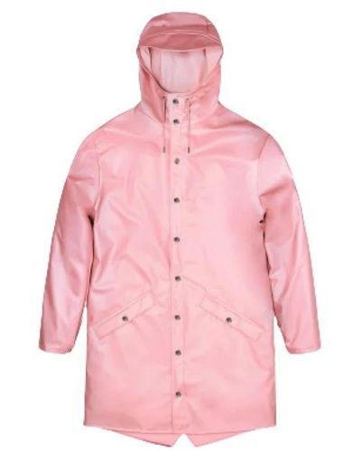Rains Moderne Wasserdichte Unisex Jacke - Pink
