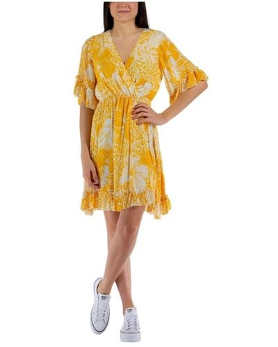 Fracomina Summer Dresses - Yellow