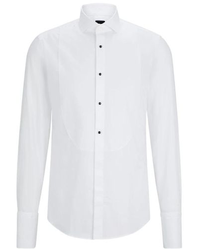 BOSS Formal Shirts - White