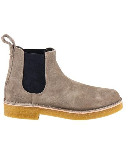 Clarks Chelsea Boots - Gray