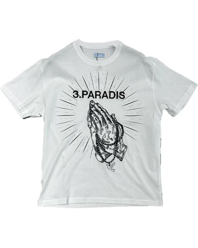3.PARADIS T-Shirts - Grey
