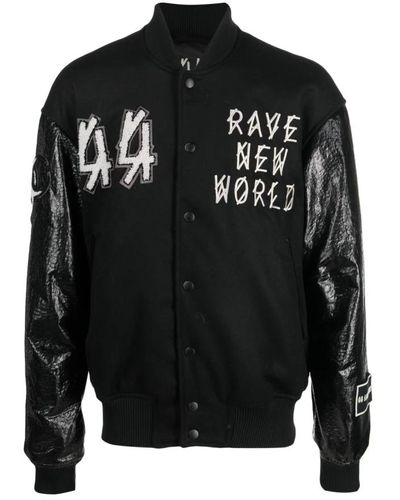 44 Label Group Jackets > bomber jackets - Noir