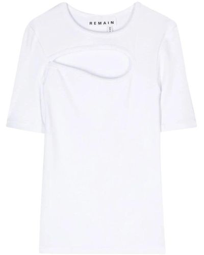 REMAIN Birger Christensen T-Shirts - White