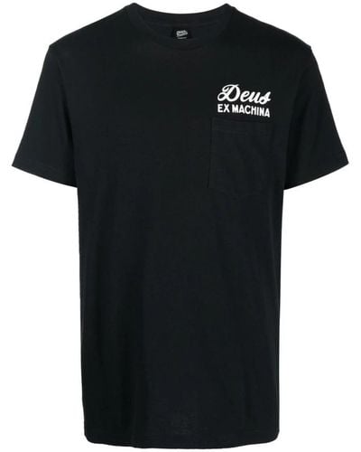Deus Ex Machina Tops > t-shirts - Noir
