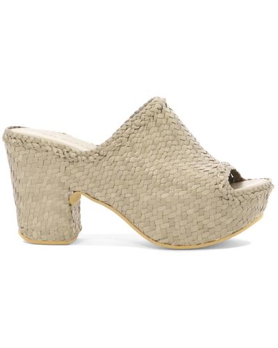 Roberto Del Carlo Shoes > heels > heeled mules - Blanc