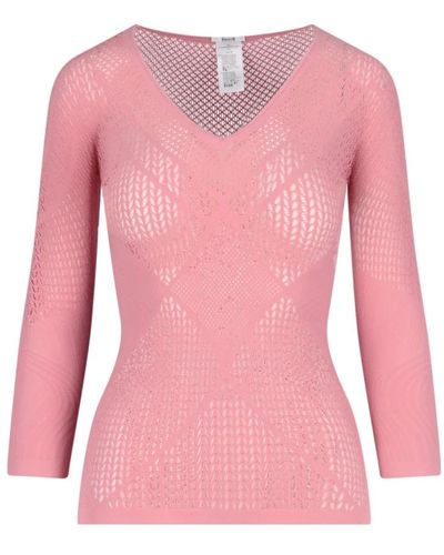 Wolford Top a manica lunga - Rosa