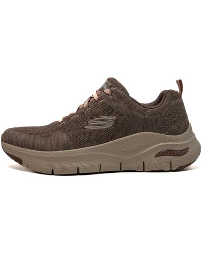 Skechers Bequeme arch fit sneakers - welle - Braun