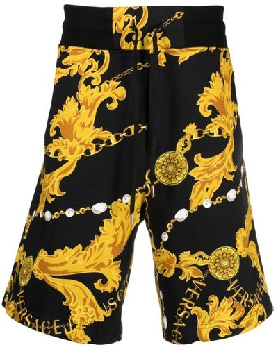 Versace Shorts chino - Jaune
