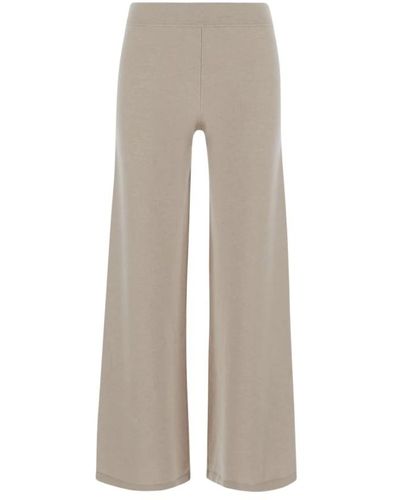 Gentry Portofino Trousers > wide trousers - Gris