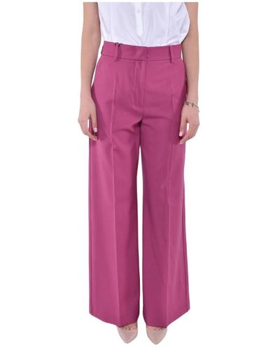 Weekend by Maxmara Trousers > wide trousers - Violet