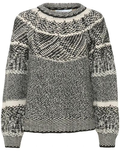 Karen By Simonsen Knitwear > round-neck knitwear - Gris