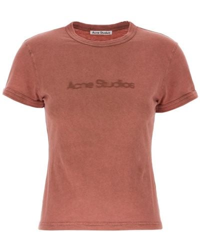 Acne Studios T-Shirts - Pink