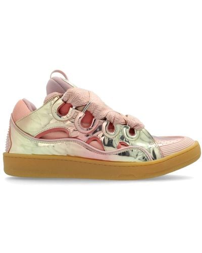 Lanvin 'curb' sneakers - Pink