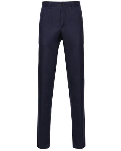 Corneliani Slim-Fit Trousers - Blue