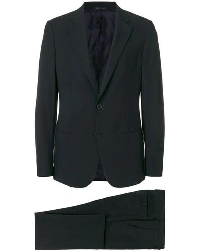 Giorgio Armani Suits > suit sets > single breasted suits - Noir