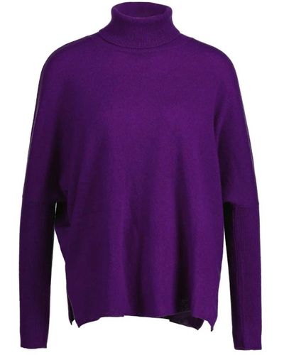 ABSOLUT CASHMERE Knitwear > turtlenecks - Violet
