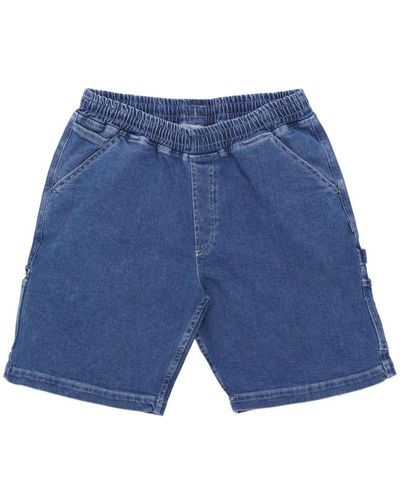 DOLLY NOIRE Jeans man denim carpenter shorts - Blu