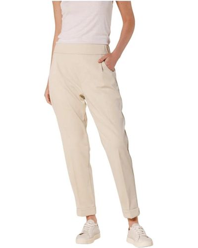 Mason's Trousers > slim-fit trousers - Neutre