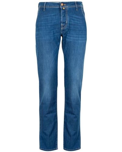 Jacob Cohen Stylische jeans für männer - Blau