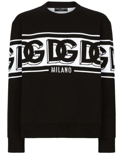 Dolce & Gabbana Maglione milano branding - Nero