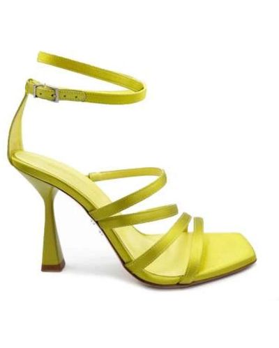 Sergio Levantesi High Heel Sandals - Yellow
