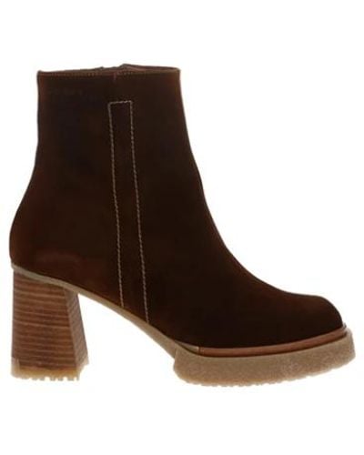 Wonders Bottines - Marron