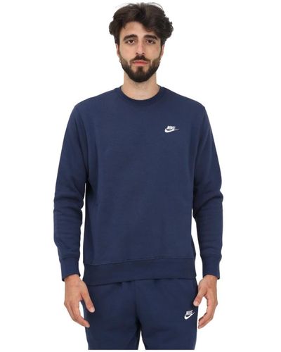 Nike Cómodo sweatshirt fleece crewneck - Azul