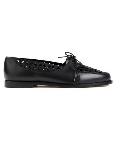 Manolo Blahnik Shoes > flats > loafers - Noir