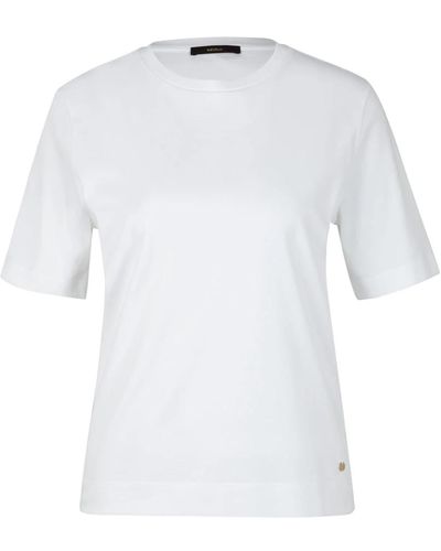 Windsor. Camiseta clásica de algodón - Blanco
