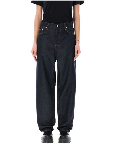 Junya Watanabe Jeans > loose-fit jeans - Noir