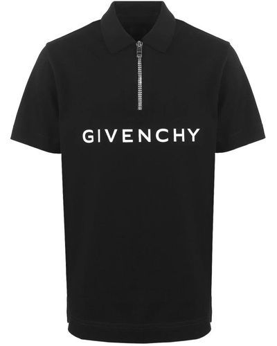 Givenchy Stilvolles Polo Shirt - Schwarz