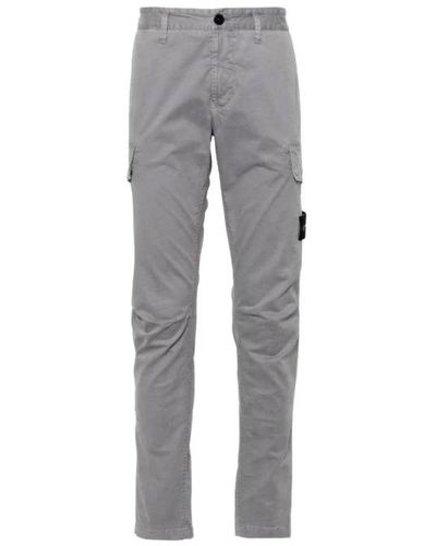 Stone Island Slim-fit trousers - Grau