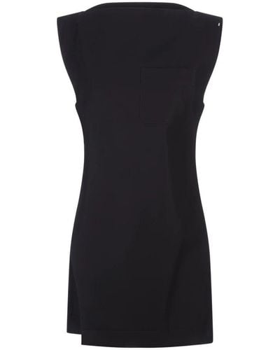 Sportmax Short Dresses - Black