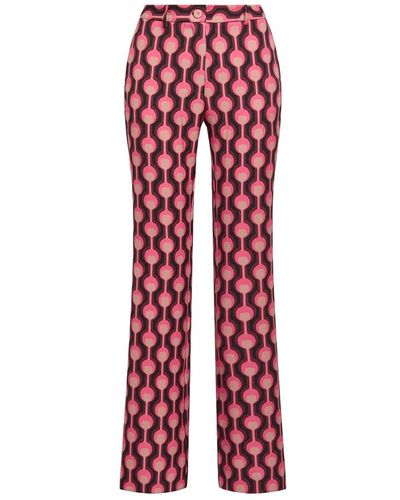 Maliparmi Pantaloni cady da donna - Rosso