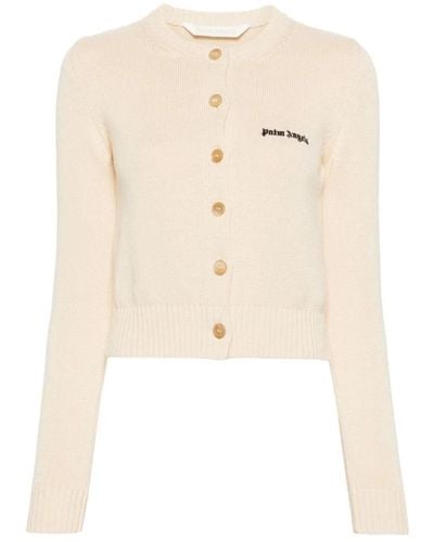 Palm Angels Cardigans - Natural