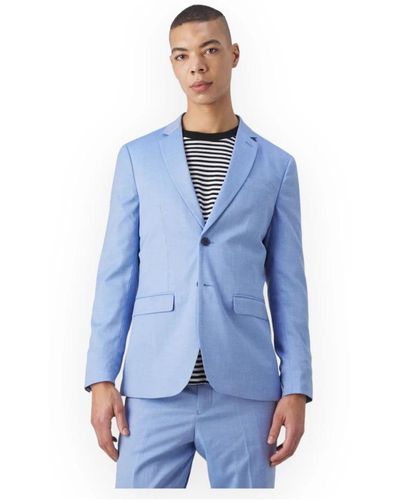 SELECTED Slim blazer jacke - Blau