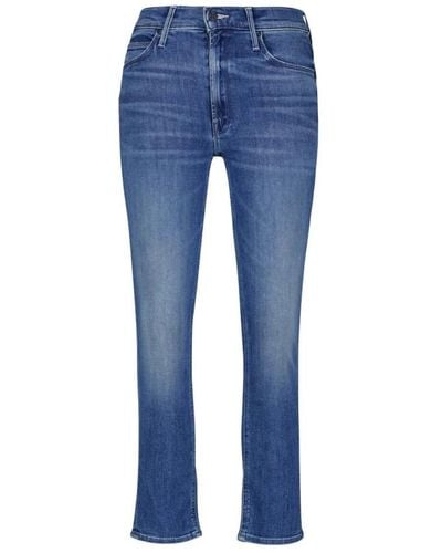 Mother Boot-Cut Jeans - Blue