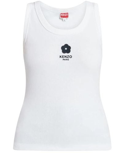 KENZO Sleeveless Tops - White