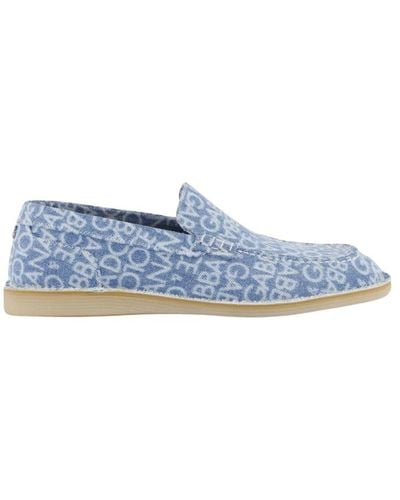 Dolce & Gabbana Shoes > flats > loafers - Bleu